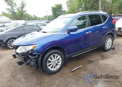 2017 Nissan Rogue Sv из США, поврежденный, VIN KNMAT2MV2HP515758